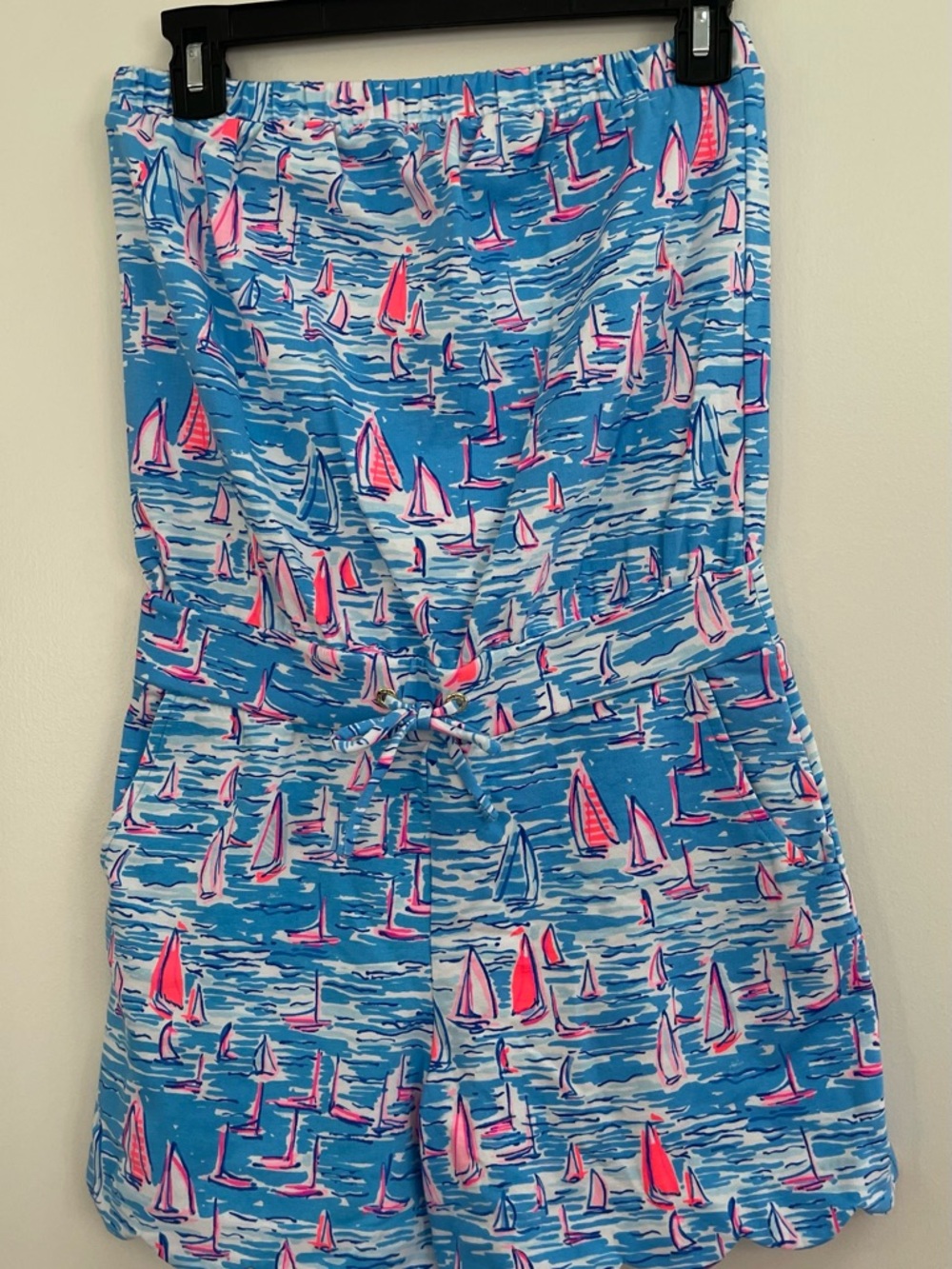 EUX Lilly Pulitzer SZ XS Jace Romper Boatylicious